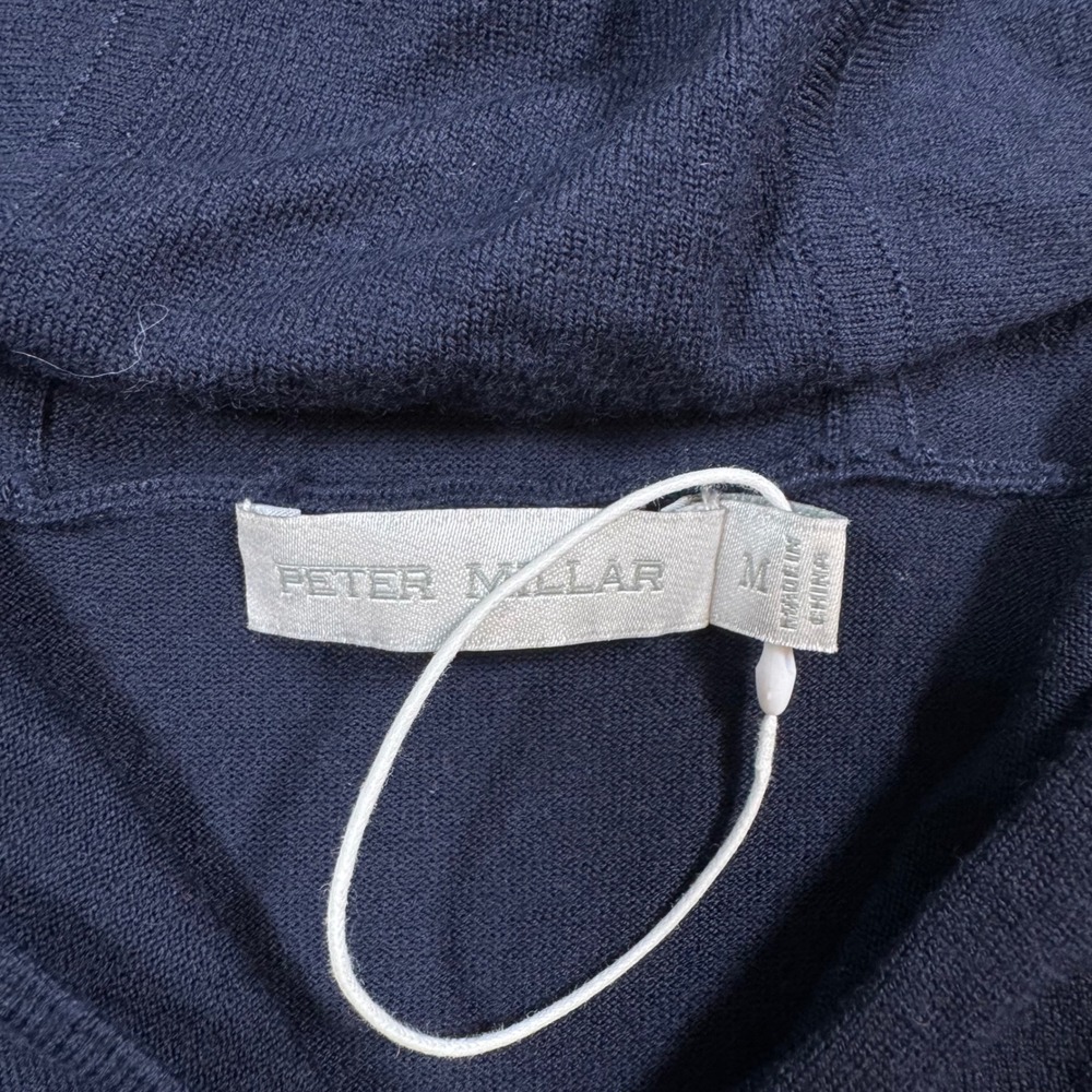 Peter Millar Hoodie Womens M Navy Houston Astros 2022 World Series Merino Wool - Picture 4 of 9